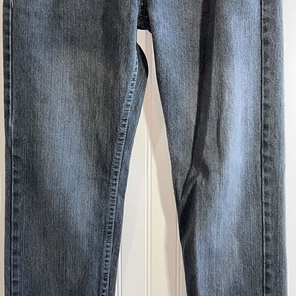 Akuma Men’s Blue Jeans Size 28 Inseam 31 Stretch Faded Black - Picture 4 of 9